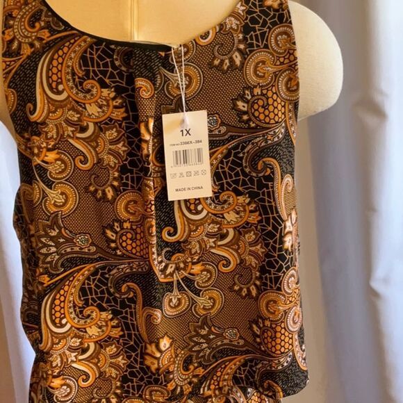 Maxi dress in size 1X by SEVEN ISLANDS NWT - Picture 9 of 13